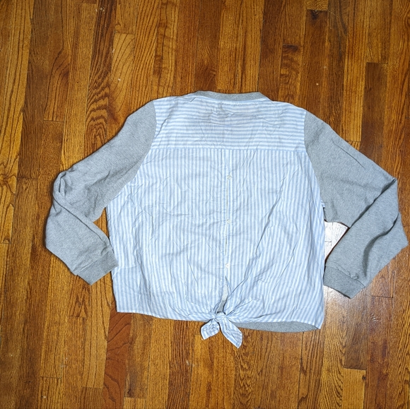 J Crew Women's Gray Crew Neck Sweater Size X-Large - Picture 3 of 3